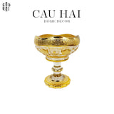 Đĩa Trái Cây Thuỷ Tinh Tommy Ss25-SET CHÉN DĨA-Đối tác tại Trung Quốc theo từng đơn đặt hàng-CẬU HAI HOME DECOR