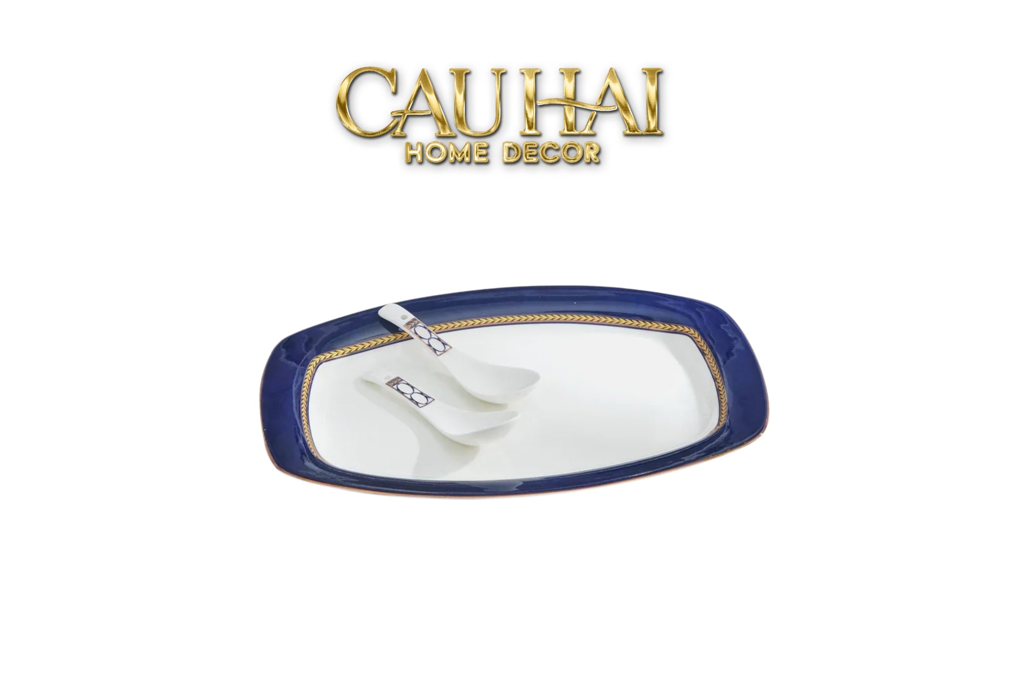 Đĩa Trái Xoài Sứ Ngọc - Orchard Disk 32-CẬU HAI HOME DECOR