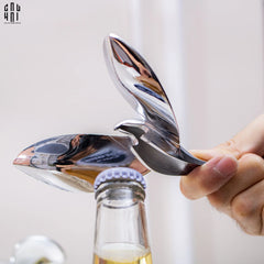 Đồ Khui Nắp Chai Hình Tượng Chim Platinum Bird-TƯỢNG TRANG TRÍ-CẬU HAI HOME DECOR