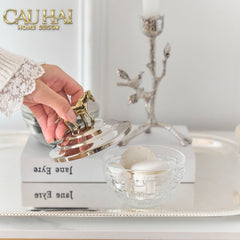 Đồng Brasson Bird Aviary Pakshi Royale Jar Indira Atélier 10.5 x 10.5-CẬU HAI HOME DECOR