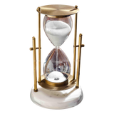 Đồng hồ cát Devian Marble Premium 17x30 - Cậu Hai Home Decor