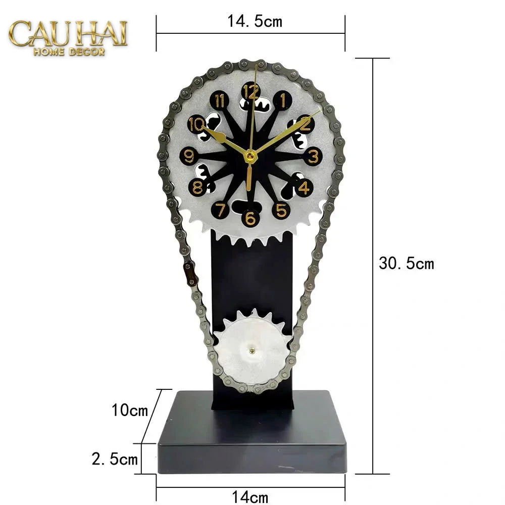 Đồng Hồ Cơ Khí Aerolift Balloon Clock Gear-ĐỒNG HỒ-CẬU HAI HOME DECOR