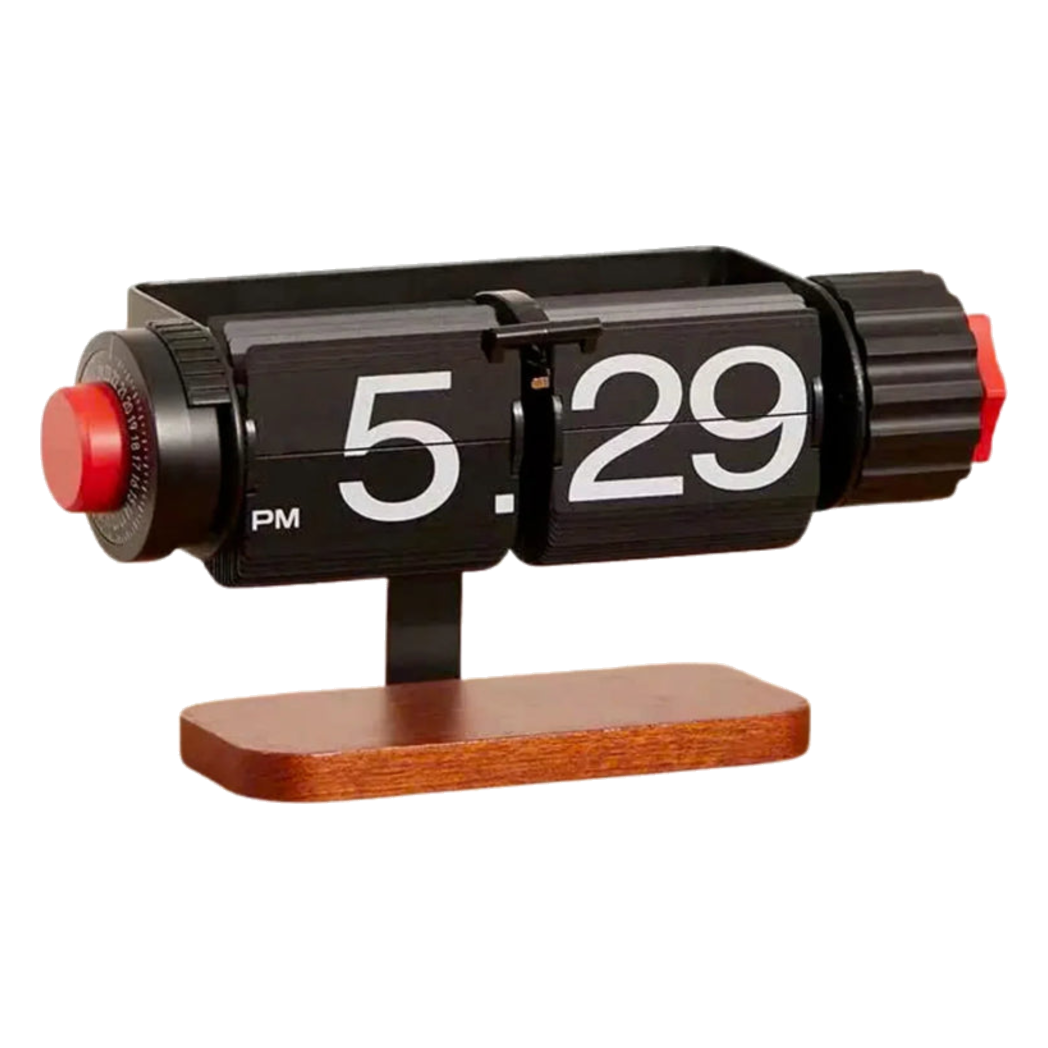 Đồng hồ lật để bàn retro Flip Clock Timepiece Savoir 12x22 - Cậu Hai Home Decor