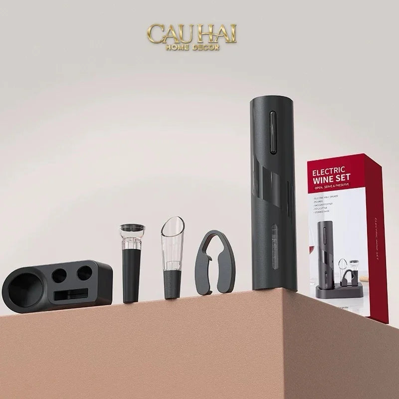 Dụng Cụ Khui Vang Clinton - Red Wine Opener-PHỤ KIỆN BAR-CẬU HAI HOME DECOR