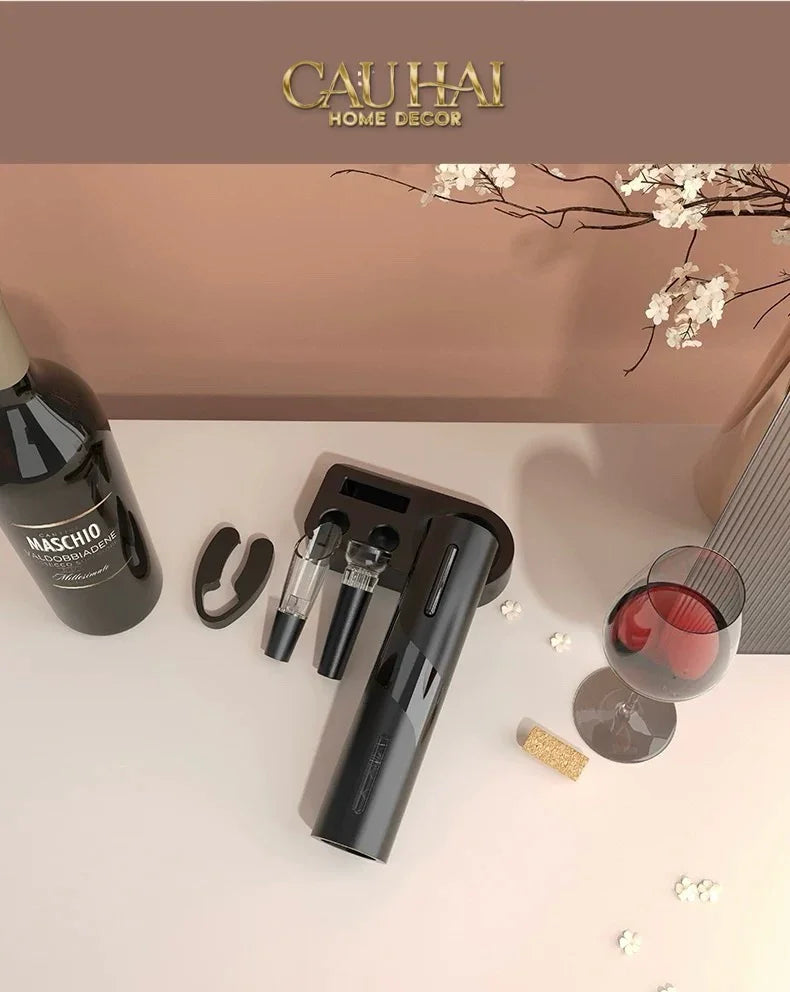 Dụng Cụ Khui Vang Clinton - Red Wine Opener-PHỤ KIỆN BAR-CẬU HAI HOME DECOR