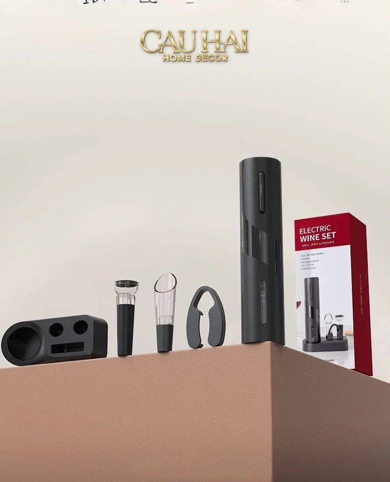 Dụng Cụ Khui Vang Clinton - Red Wine Opener-PHỤ KIỆN BAR-CẬU HAI HOME DECOR