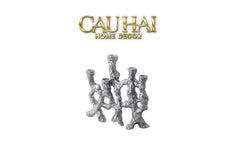 Elysian Couture - Đế Nến Platinum Multi Roots Candle Holders-ĐÈN TRANG TRÍ-CẬU HAI HOME DECOR