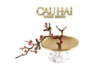 Elysian - Đĩa Trái Cây Khay Tròn Branche De Bonheur Atélier 31x18x19-KHAY TRANG TRÍ-CẬU HAI HOME DECOR