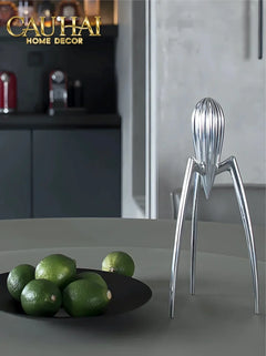 Elysian Fw25 - Tượng Kitchenware Spider Citron Chrome H29-TƯỢNG TRANG TRÍ-CẬU HAI HOME DECOR