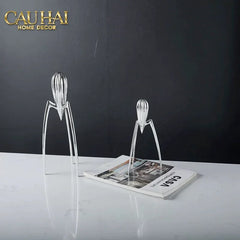 Elysian Fw25 - Tượng Kitchenware Spider Citron Chrome H29-TƯỢNG TRANG TRÍ-CẬU HAI HOME DECOR