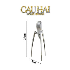 Elysian Fw25 - Tượng Kitchenware Spider Citron Chrome H29-TƯỢNG TRANG TRÍ-CẬU HAI HOME DECOR