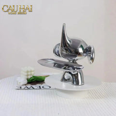 Elysian Fw25 - Tượng Voi Figurine Platinum Astro Elephas H27-TƯỢNG TRANG TRÍ-CẬU HAI HOME DECOR