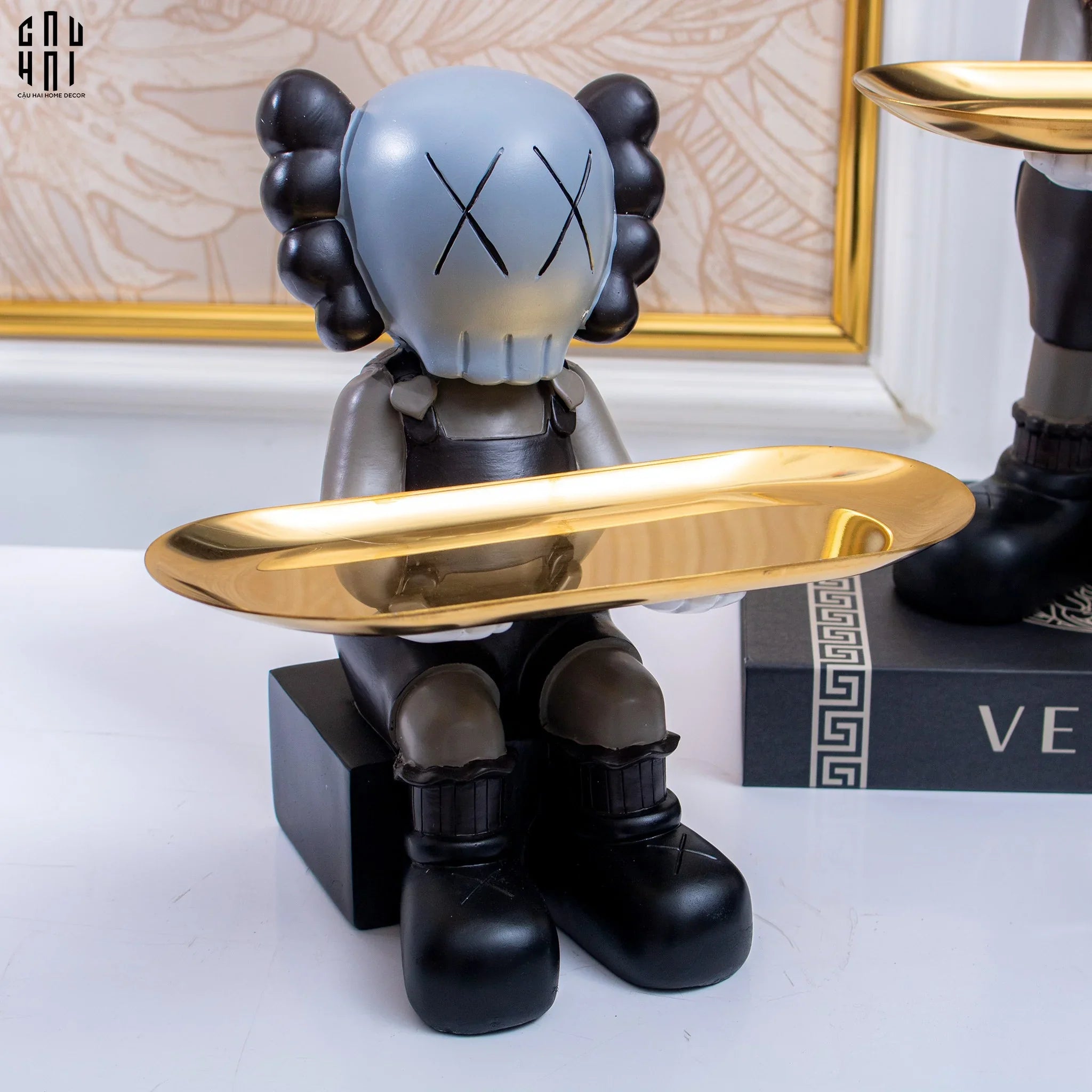 Elysian - Tượng Figurine Sitting Super Kaw Ss25-TƯỢNG TRANG TRÍ-CẬU HAI HOME DECOR