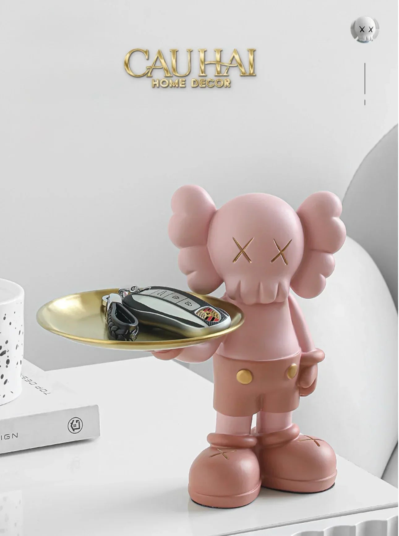 Elysian - Tượng Figurine Standing Ow Kaw Toy Butler-TƯỢNG TRANG TRÍ-CẬU HAI HOME DECOR