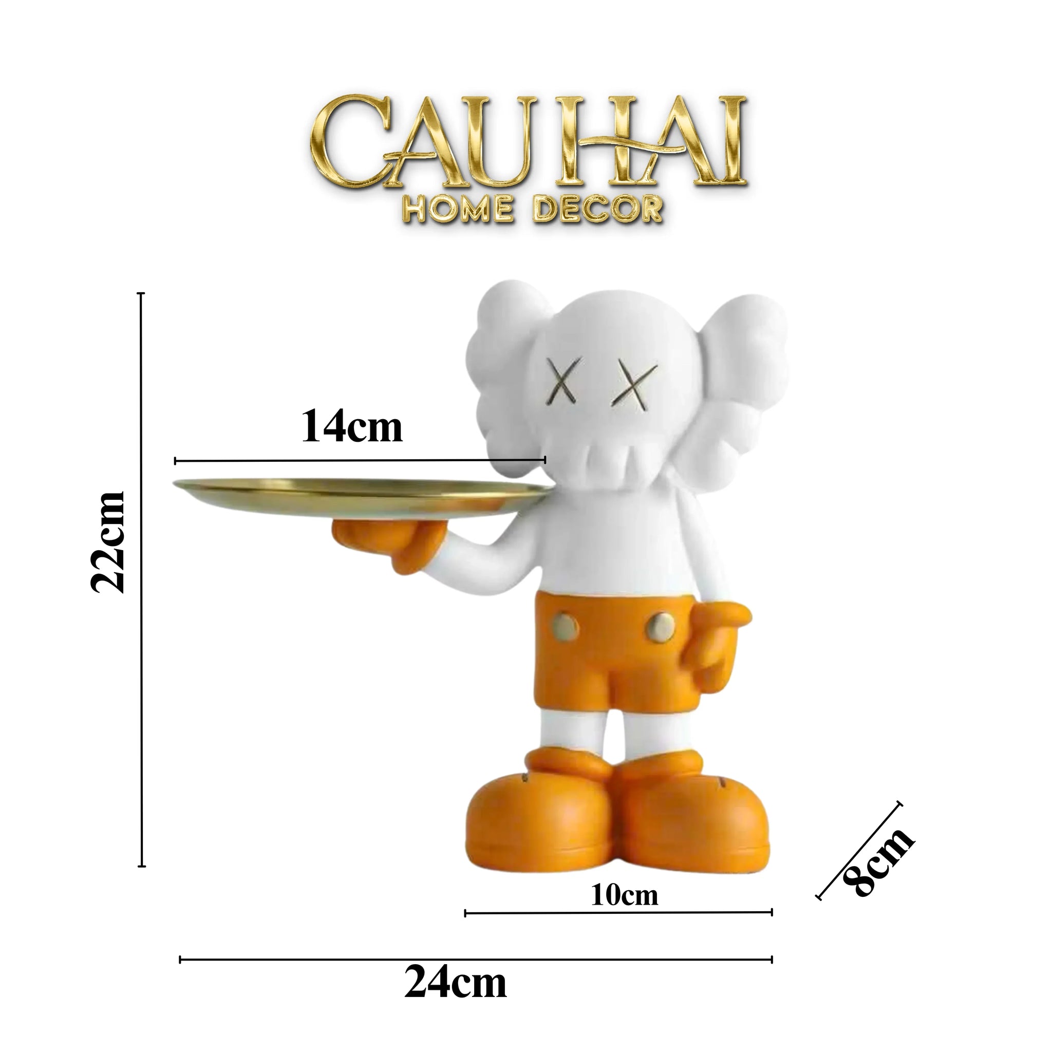 Elysian - Tượng Figurine Standing Ow Kaw Toy Butler-TƯỢNG TRANG TRÍ-CẬU HAI HOME DECOR