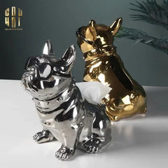 Elysian - Tượng Hộp Khăn Giấy Platinum Bull-HỘP KHĂN GIẤY-CẬU HAI HOME DECOR