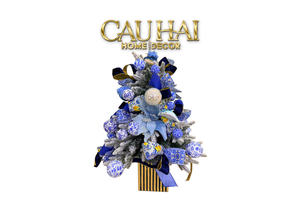 Fêtes Couture - Cây Thông Blue Impériale Noël Tree 100Cm-TRANG TRÍ GIÁNG SINH-CẬU HAI HOME DECOR
