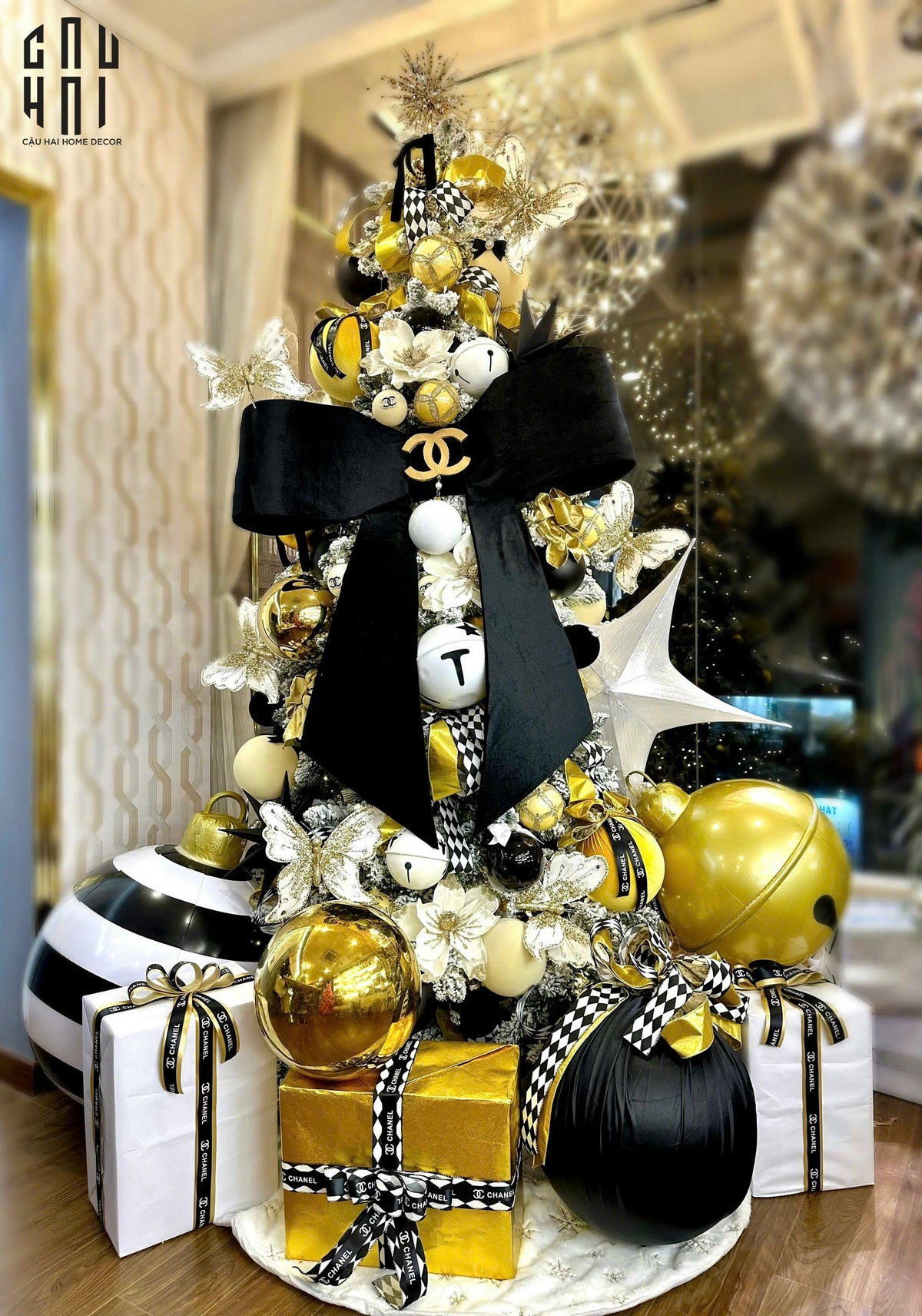 Fêtes Couture - Cây Thông Giáng Sinh Coco Allure Iconique Couture Christmas Tree-TRANG TRÍ GIÁNG SINH-CẬU HAI HOME DECOR