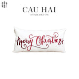 Fêtes Couture - Gối Rectangle Christmas 28X55 Cm-GỐI-CẬU HAI HOME DECOR