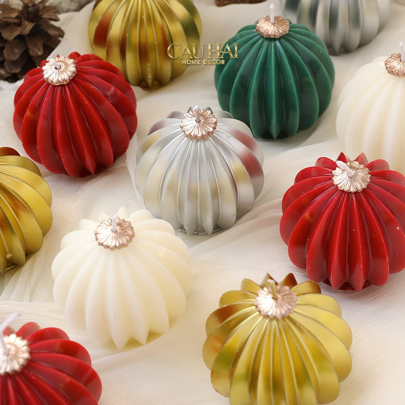 Fêtes Couture - Nến Quả Châu - Holiday Christmas Ornaments Charm Candles-NẾN TRANG TRÍ-CẬU HAI HOME DECOR