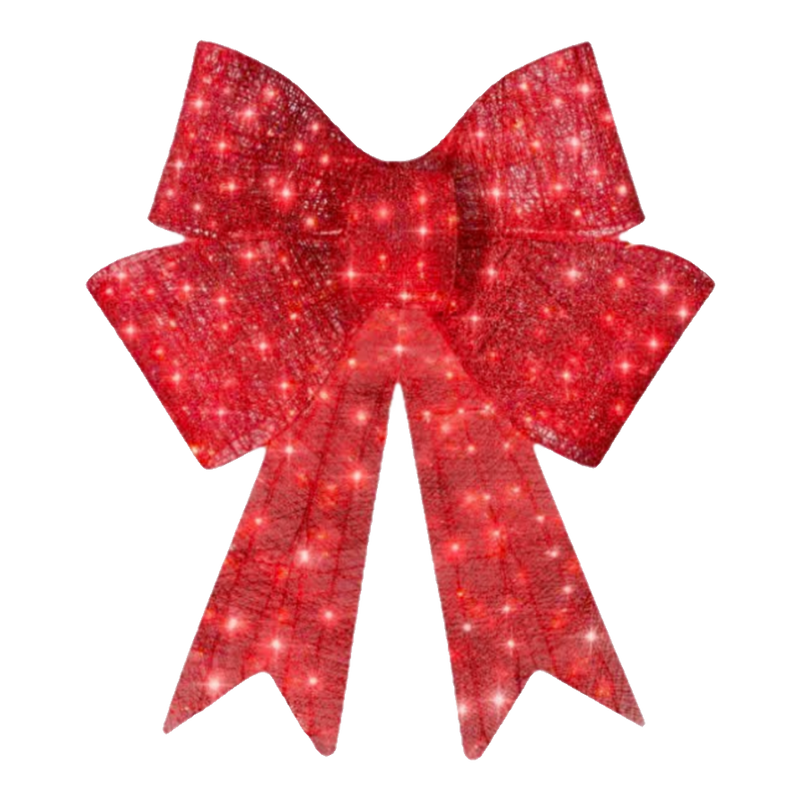 Fêtes Couture - Festive Red Christmas Bow