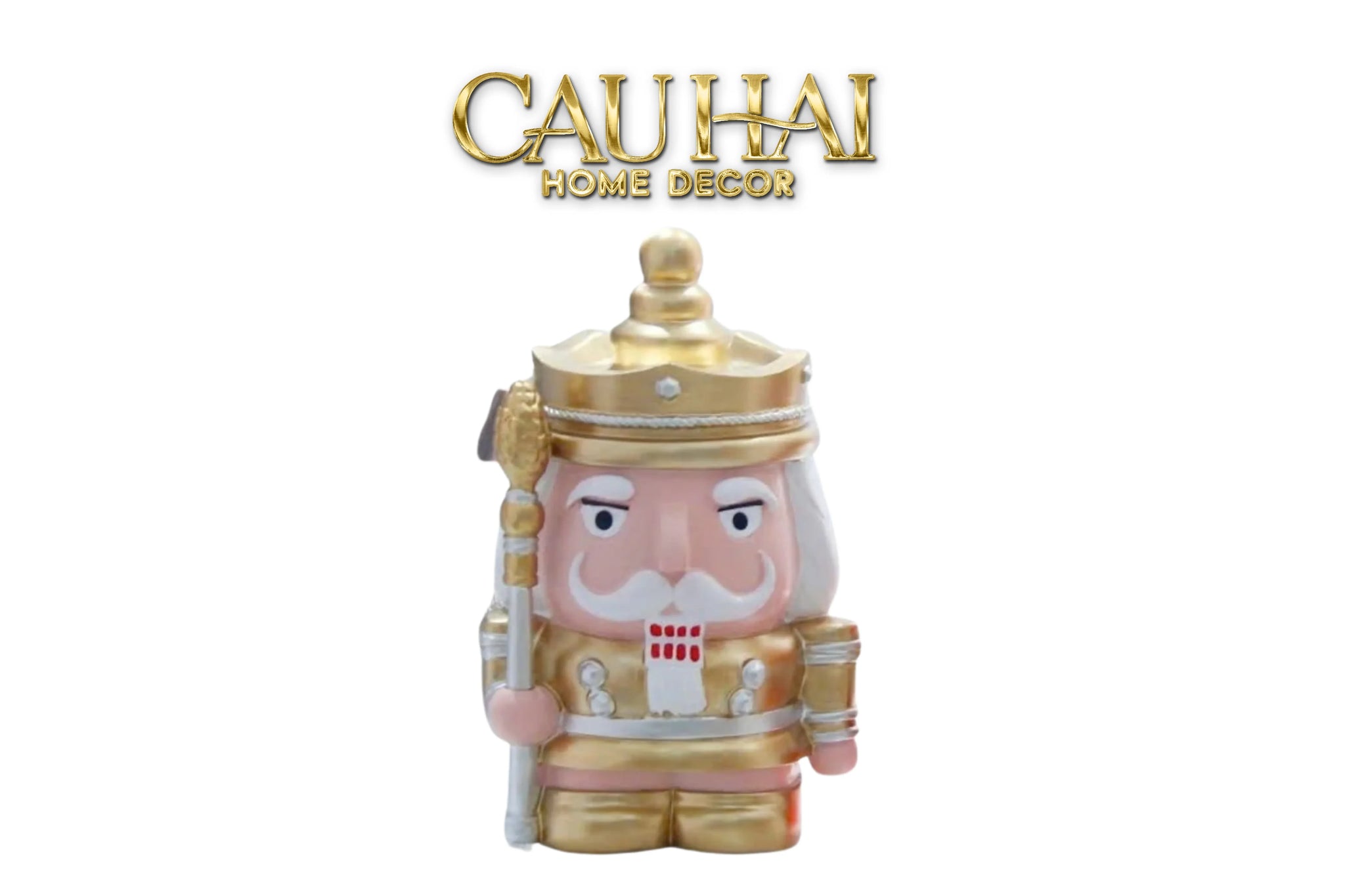 Fêtes Couture - Tượng Petit Nut-Banker Blanc / Noir / Rouge / D'Or-TƯỢNG TRANG TRÍ-CẬU HAI HOME DECOR