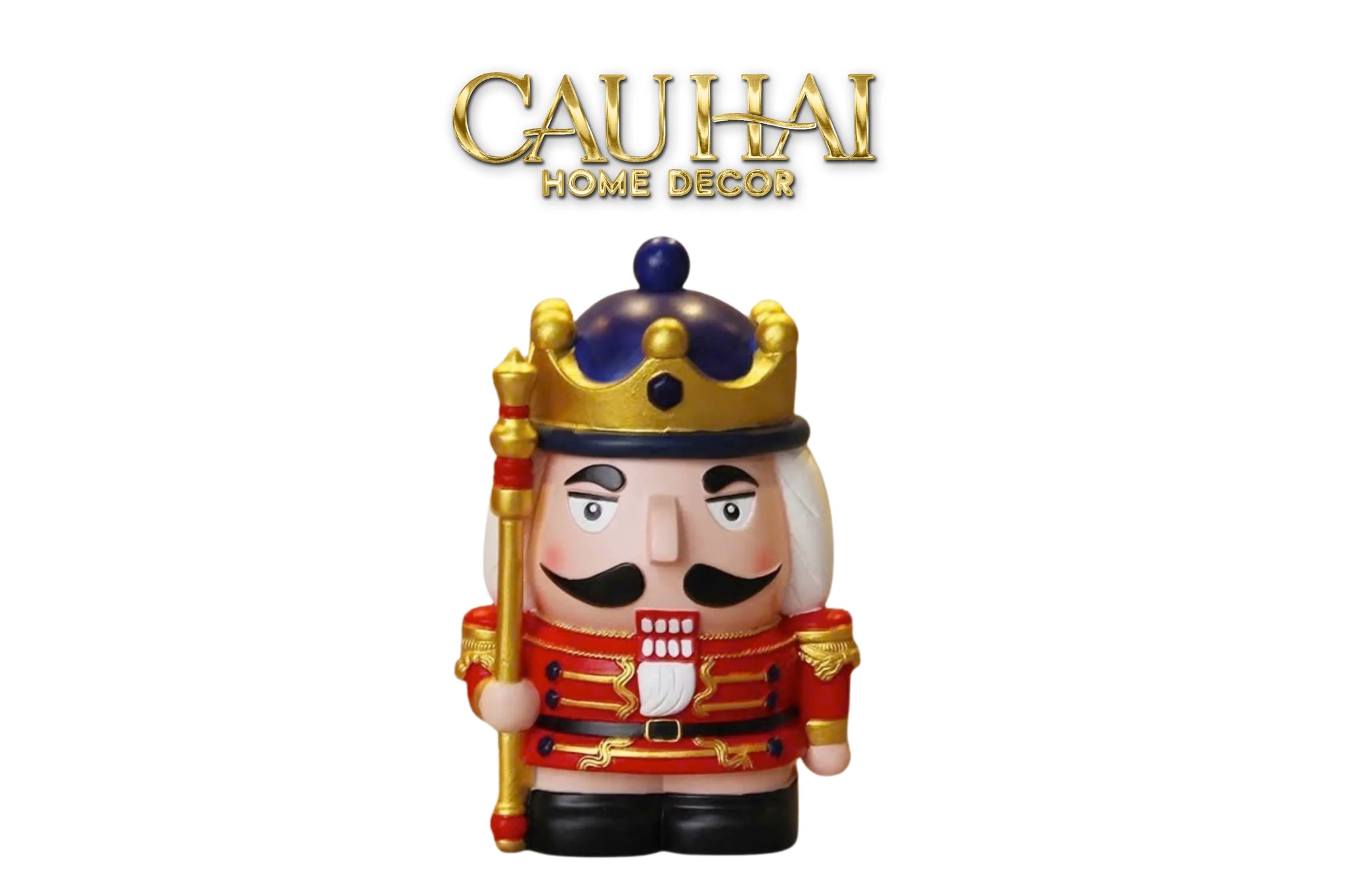Fêtes Couture - Tượng Petit Nut-Banker Blanc / Noir / Rouge / D'Or-TƯỢNG TRANG TRÍ-CẬU HAI HOME DECOR