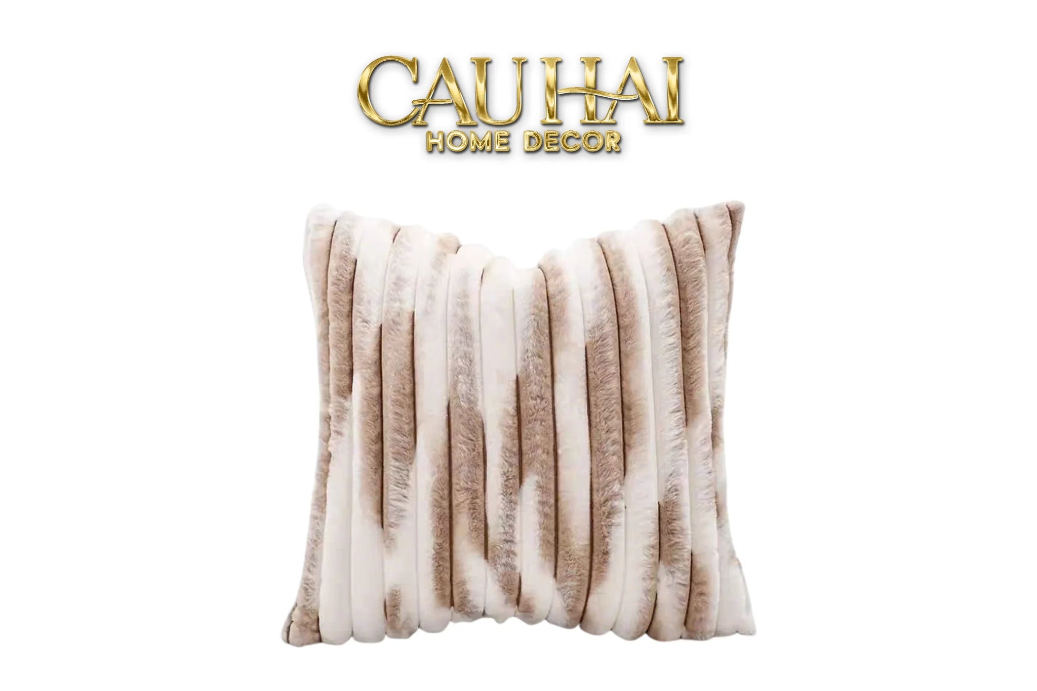 Fêtes Couture - Vỏ Gối Lông Atélier Lux Fur Lapin Spéciale Collection-VỎ GỐI-CẬU HAI HOME DECOR