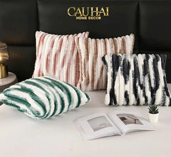 Fêtes Couture - Vỏ Gối Lông Atélier Lux Fur Lapin Spéciale Collection-VỎ GỐI-CẬU HAI HOME DECOR