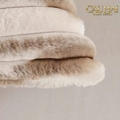 Fêtes Couture - Vỏ Gối Lông Atélier Lux Fur Lapin Spéciale Collection-VỎ GỐI-CẬU HAI HOME DECOR