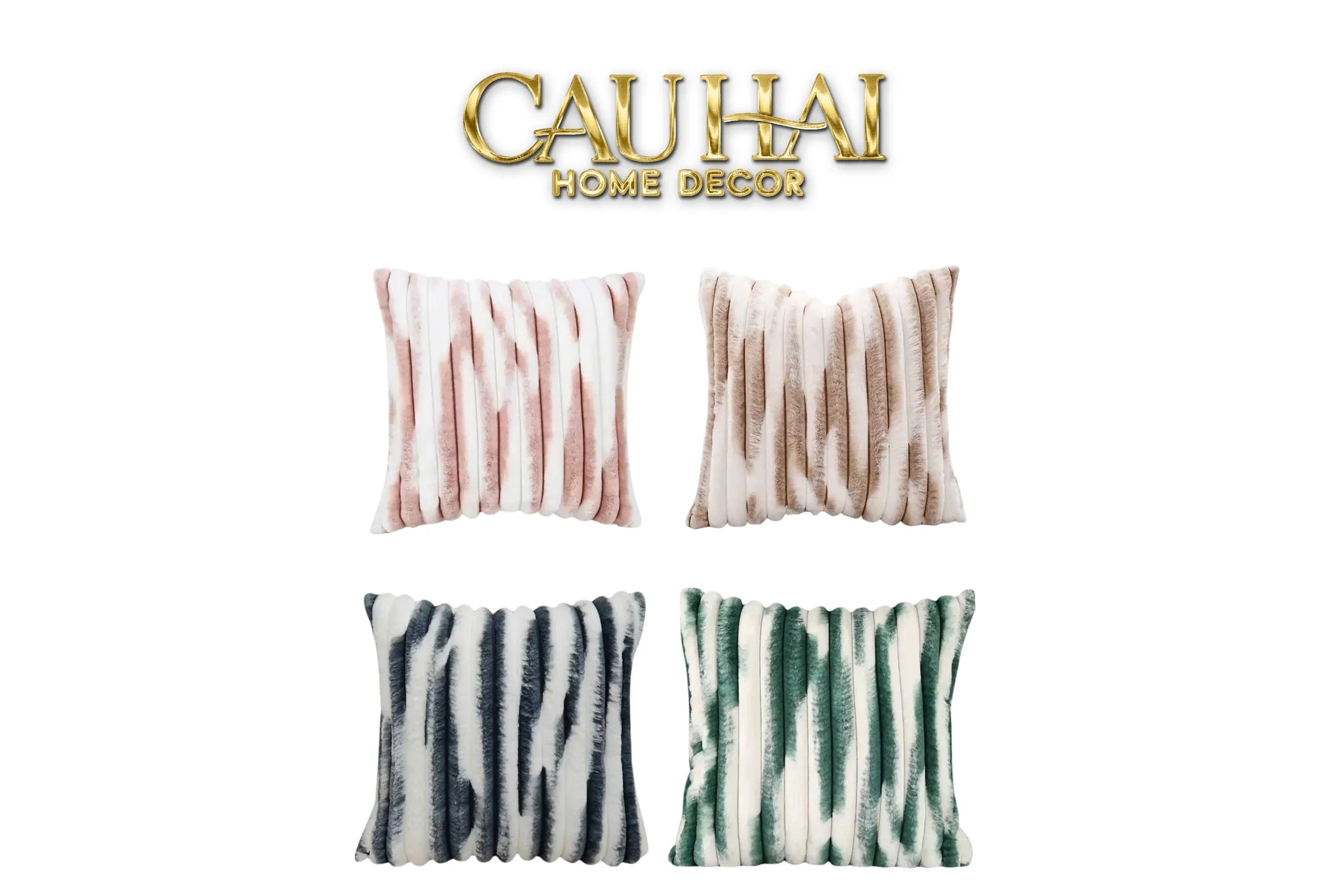 Fêtes Couture - Vỏ Gối Lông Atélier Lux Fur Lapin Spéciale Collection-VỎ GỐI-CẬU HAI HOME DECOR