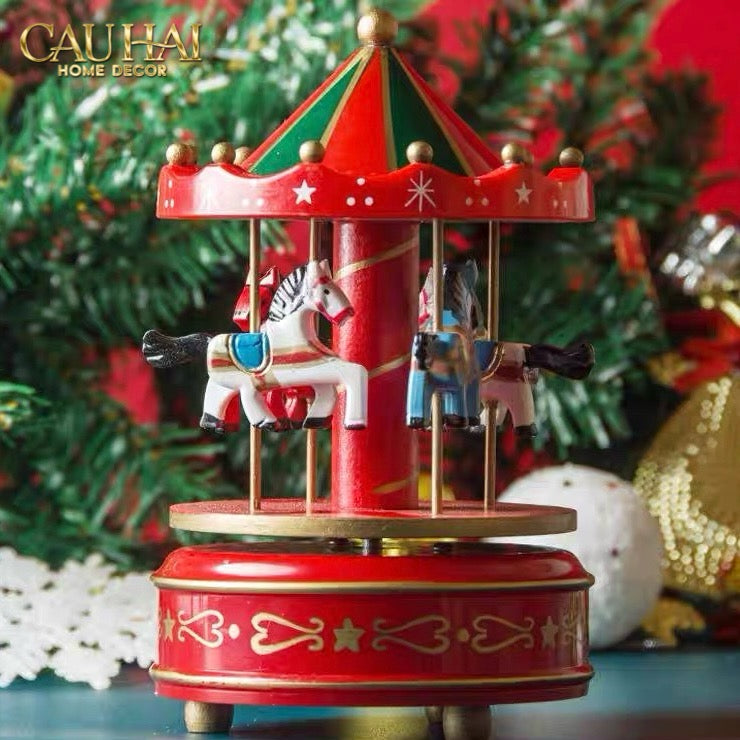 Fêtes Couture - Vòng Xoay Ngựa Royal Circus Carousel-TRANG TRÍ GIÁNG SINH-CẬU HAI HOME DECOR