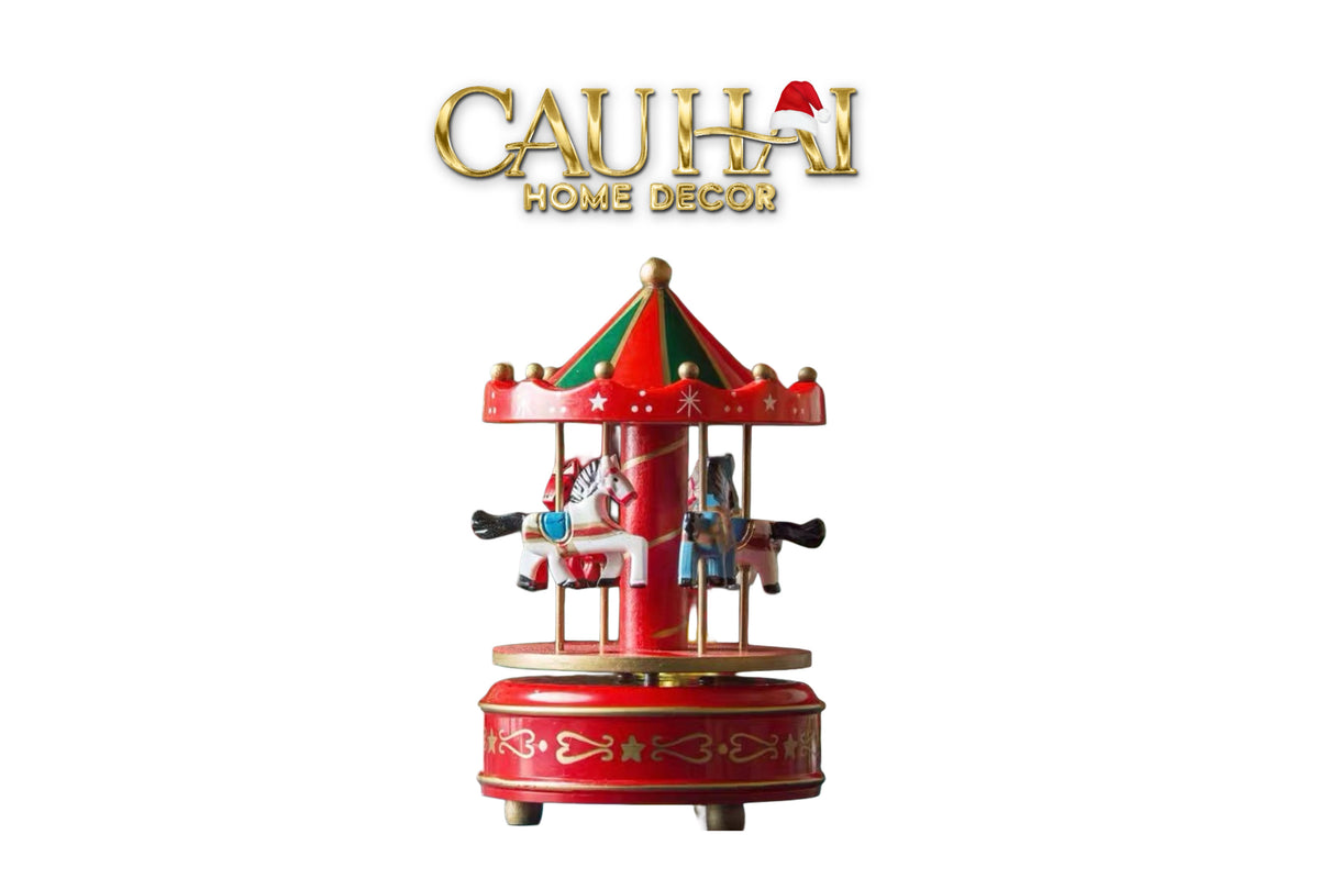 Fêtes Couture - Vòng Xoay Ngựa Royal Circus Carousel-TRANG TRÍ GIÁNG SINH-CẬU HAI HOME DECOR