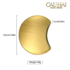 Gác Đũa Bán Nguyệt Golden Silver Cresent Lunar Chopsticks Racks 3.5-Dinner Cutlery Set Dao Muỗng Nĩa-CẬU HAI HOME DECOR