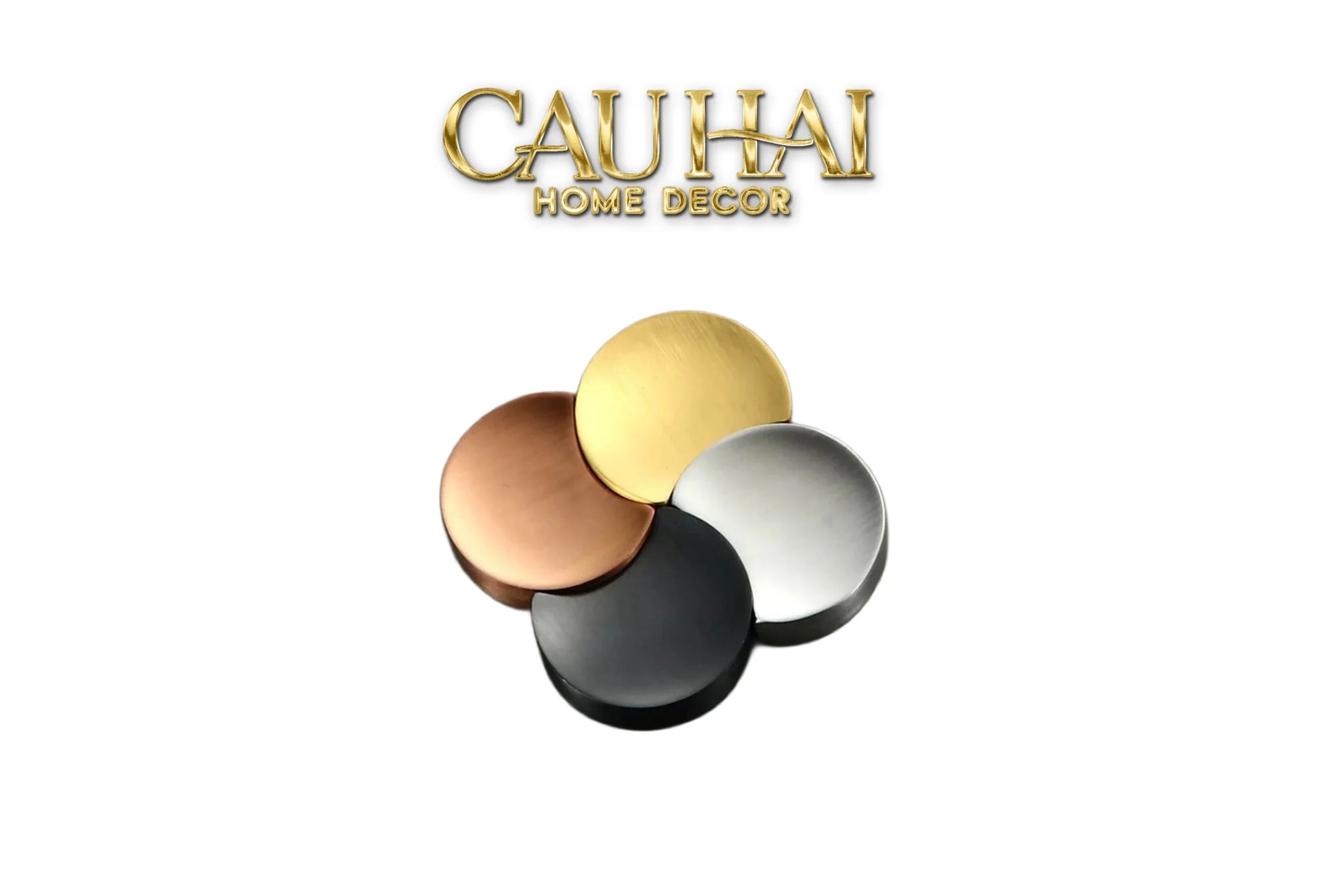 Gác Đũa Bán Nguyệt Golden Silver Cresent Lunar Chopsticks Racks 3.5-Dinner Cutlery Set Dao Muỗng Nĩa-CẬU HAI HOME DECOR