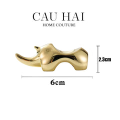 Gác Đũa - Chopstick Rest Rhino-Dinner Cutlery Set Dao Muỗng Nĩa-CẬU HAI HOME DECOR