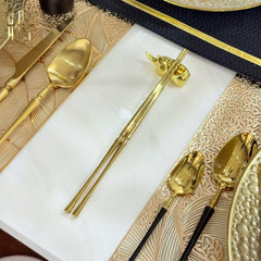 Gác Đũa - Chopstick Rest Rhino-Dinner Cutlery Set Dao Muỗng Nĩa-CẬU HAI HOME DECOR