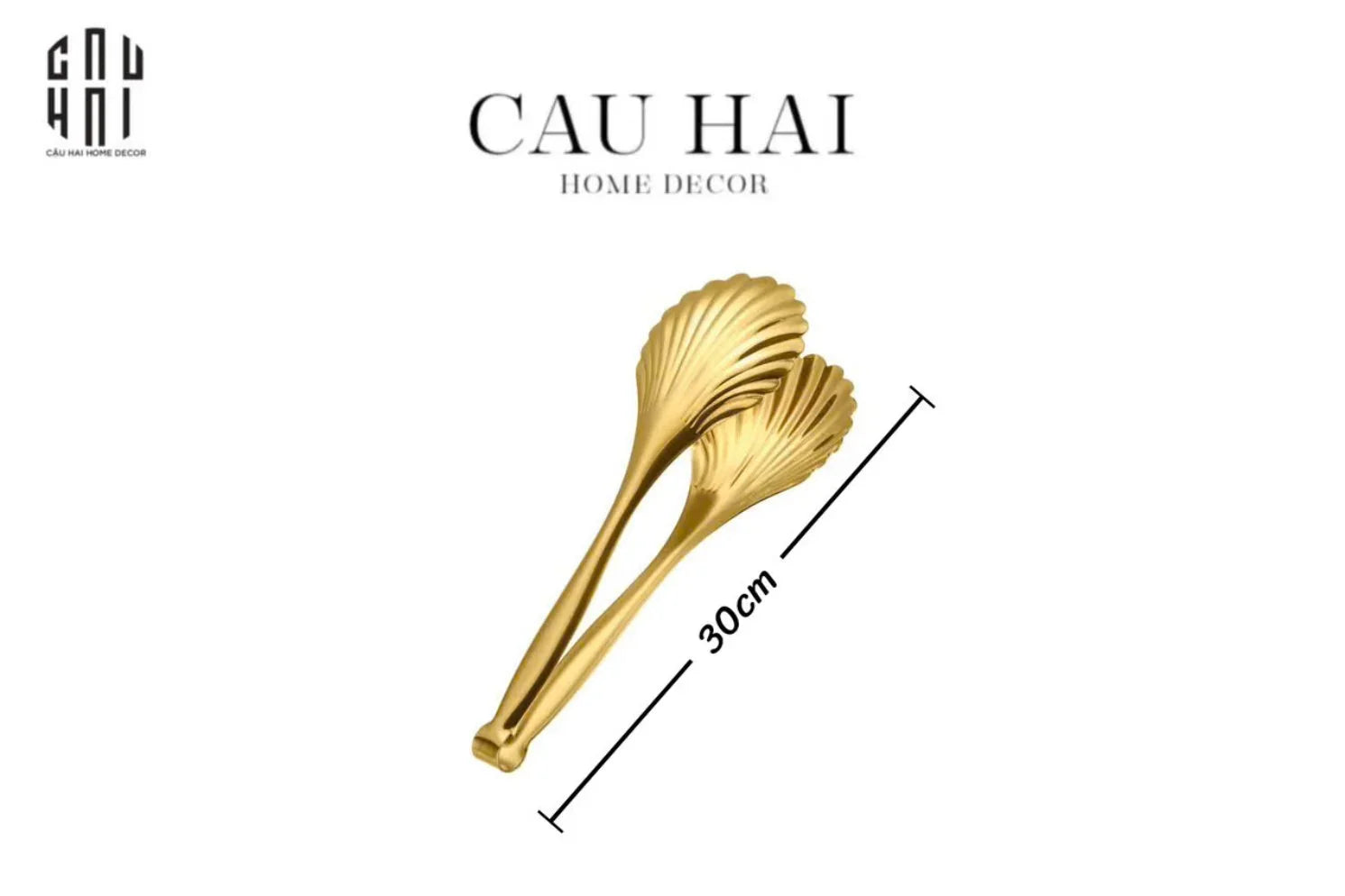 Gắp Đá Fancy Club - Shell-PHỤ KIỆN BAR-CẬU HAI HOME DECOR