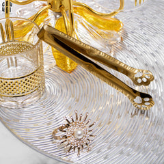 Gắp Đá Golden Bear-PHỤ KIỆN BAR-CẬU HAI HOME DECOR