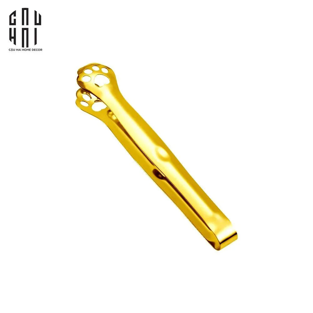 Gắp Đá Golden Bear-PHỤ KIỆN BAR-CẬU HAI HOME DECOR