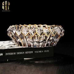 Gạt Tàn Crystal Regal Ashtray-Gạt Tàn-CẬU HAI HOME DECOR