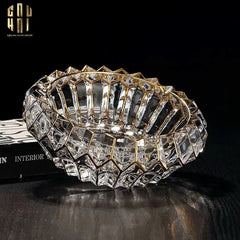 Gạt Tàn Crystal Regal Ashtray-Gạt Tàn-CẬU HAI HOME DECOR