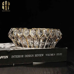 Gạt Tàn Crystal Regal Ashtray-Gạt Tàn-CẬU HAI HOME DECOR