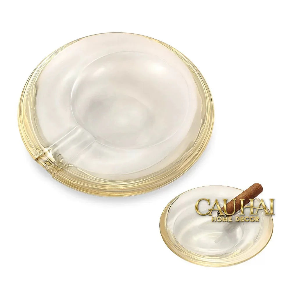 Gạt Tàn Pha Lê Astral Helion-O Saturn Cristalleries Ashtray 18-Gạt Tàn-CẬU HAI HOME DECOR