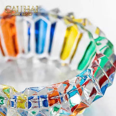 Gạt Tàn Pha Lê Cendrier Multicolor-Gạt Tàn-CẬU HAI HOME DECOR
