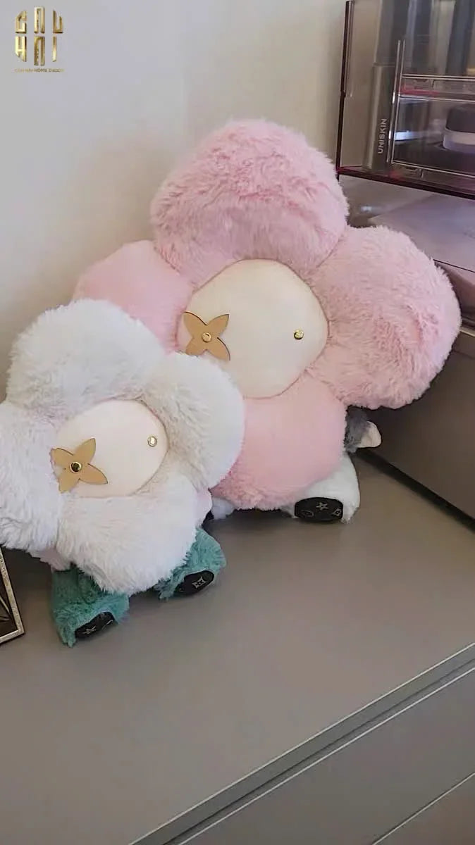 Gấu Bông Vivienne Pink Pastel Louis.V Size 37-CẬU HAI HOME DECOR