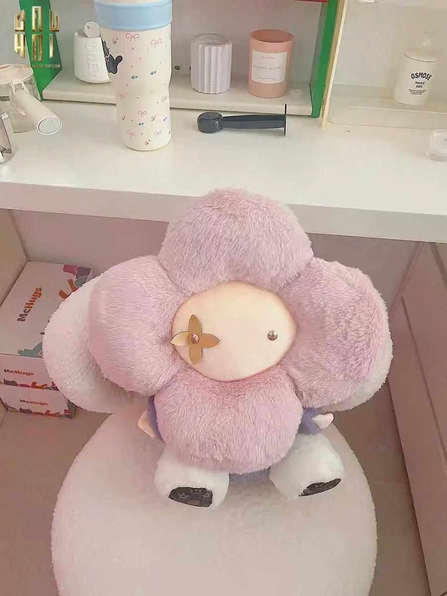 Gấu Bông Vivienne Pink Pastel Louis.V Size 37-CẬU HAI HOME DECOR