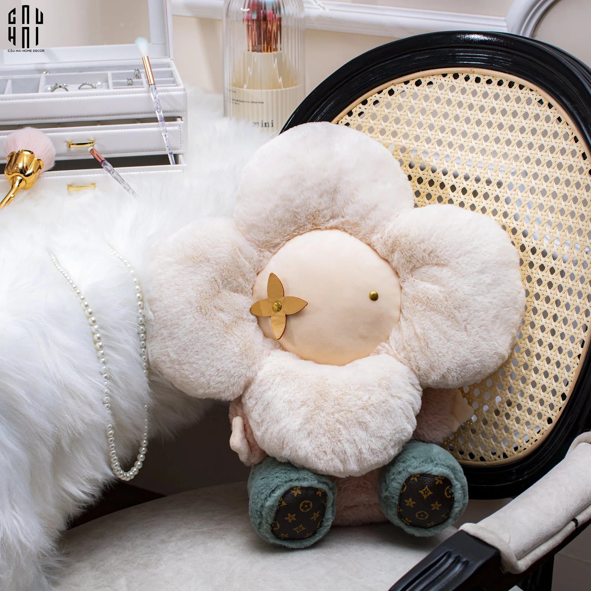 Gấu Bông Vivienne Pinky Original Size 37 Ss25-ĐỒ CHƠI & THÚ BÔNG-CẬU HAI HOME DECOR