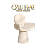 Ghế Tựa Da Cao Cấp - Halo Atelier Ivory-NỘI THẤT-CẬU HAI HOME DECOR