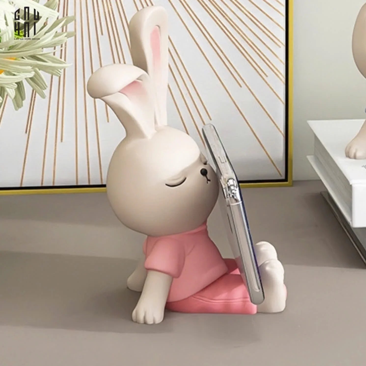 Giá Đỡ Điện Thoại Little Pink Bunny-PHỤ KIỆN CÔNG NGHỆ-CẬU HAI HOME DECOR